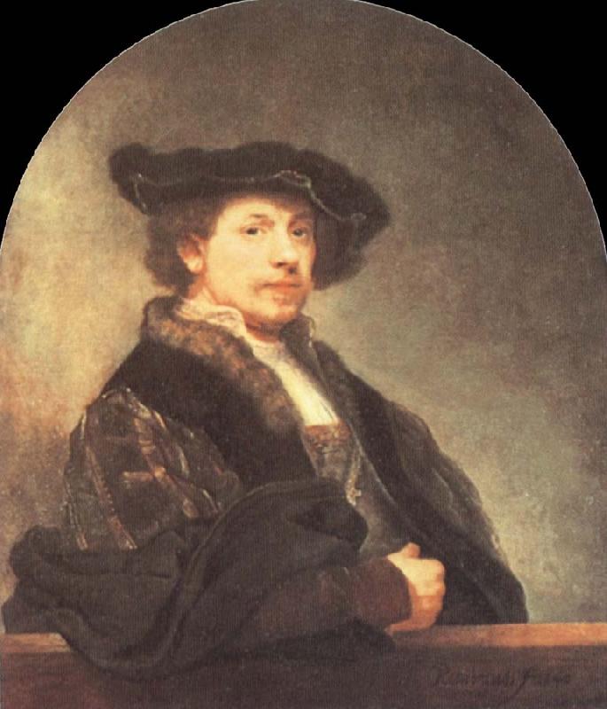 REMBRANDT Harmenszoon van Rijn Self-Portrait at the Age of Thrity-Four oil painting image